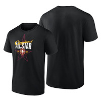 Cleveland Cavaliers 2022 All-Star Game Black T-Shirt Hometown Stylized