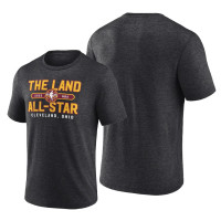 Cleveland Cavaliers 2022 All-Star Game Charcoal T-Shirt Distressed