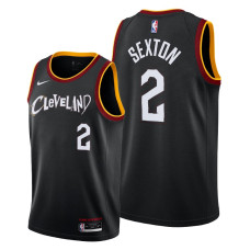 Cleveland Cavaliers #2 Collin Sexton Black 2020-21 City Jersey New Uniform