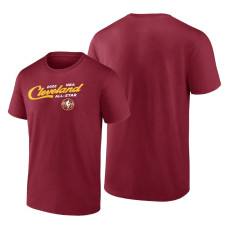 Cleveland Cavaliers 2022 All-Star Game Garnet T-Shirt Hometown Location