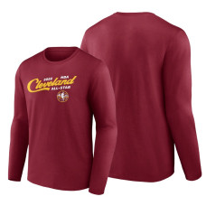 Cleveland Cavaliers 2022 All-Star Game Garnet T-Shirt Longsleeve