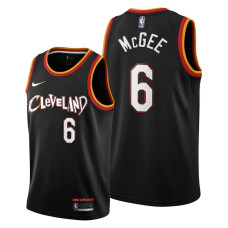 Cleveland Cavaliers #6 JaVale McGee Black 2020-21 City Jersey New Uniform