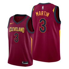 Cleveland Cavaliers #3 Jeremiah Martin Wine 2021 Icon Edition Jersey