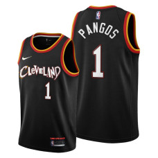 Kevin Pangos Cleveland Cavaliers Black City Edition Jersey #1