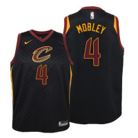 Cavaliers #4 Evan Mobley Statement Edition 2021 Black Jersey - Kids