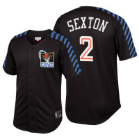 Collin Sexton Cleveland Cavaliers Game Winner Classic Mesh Baseball Shirts
