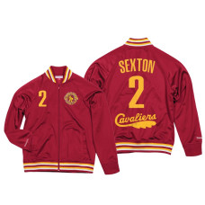 Collin Sexton Cavaliers Throwback Red Jacket