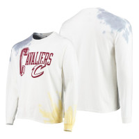 Cleveland Cavaliers Junk Food Long Sleeve Men T-Shirt White