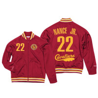 Larry Nance Jr. Cavaliers Throwback Red Jacket