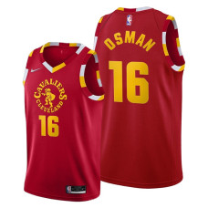 Cedi Osman Cleveland Cavaliers 2021-22 City Edition Jersey - Red