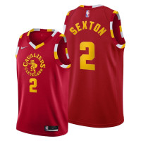 Collin Sexton Cleveland Cavaliers 2021-22 City Edition Jersey - Red
