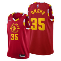 Isaac Okoro Cleveland Cavaliers 2021-22 City Edition Jersey - Red