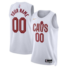 Cleveland Cavaliers Nike 2022/23 Swingman Custom Jersey White - Association Edition