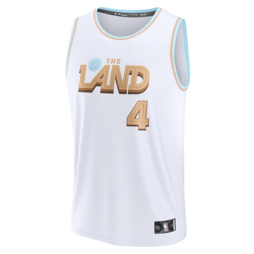 Evan Mobley Cleveland Cavaliers Fanatics Branded 2022/23 Fastbreak Jersey - City Edition - White