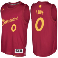 Cleveland Cavaliers #0 Kevin Love Christmas Jersey