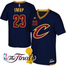 Cleveland Cavaliers #23 Lebron James Black Champions Jersey