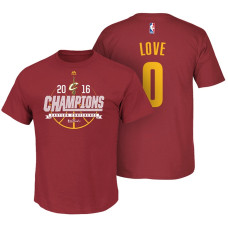 Cleveland Cavaliers #0 Kevin Love Wine Finals T-Shirt