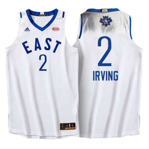 Cleveland Cavaliers #2 Kyrie Irving White 2016 All-Star Jersey