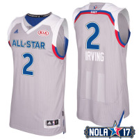 Cleveland Cavaliers #2 Kyrie Irving Gray 2017 All-Star Jersey