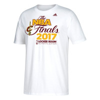 2017 Eastern Conference Champion Cavaliers Locker Room White T-Shirt