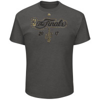 2017 Finals Cavaliers Metallic Logo Gray T-Shirt