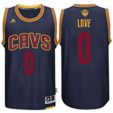 Cleveland Cavaliers #0 Kevin Love Navy Finals Jersey