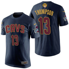 2017 Finals Patch Tristan Thompson Cavaliers Navy T-Shirt