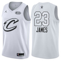 Cleveland Cavaliers #23 LeBron James White Swingman 2018 All-Star Jersey