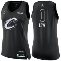 Women's Cleveland Cavaliers #0 Kevin Love 2018 All-Star Jersey