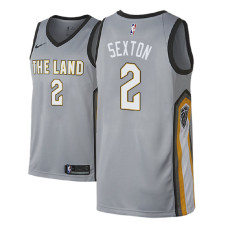 Cleveland Cavaliers #2 Collin Sexton Gray City Jersey
