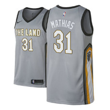 2018 Draft Dakota Mathias Cavaliers City Edition Gray Jersey