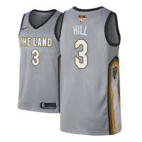 Cleveland Cavaliers #3 George Hill Gray City Jersey