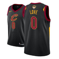 Cleveland Cavaliers #0 Kevin Love Black Statement Jersey