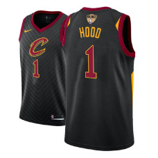 2018 Finals Patch Rodney Hood Cavaliers Black Jersey