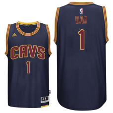Father's Day Dad Logo #1 Cavaliers Swingman Navy Jersey
