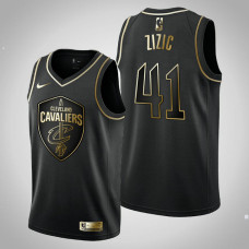 Cleveland Cavaliers #41 Ante Zizic Black Golden Edition Jersey
