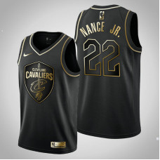 Cavaliers Golden Edition Larry Nance Jr. Black Jersey - Men's