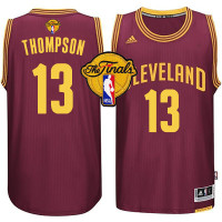 Cleveland Cavaliers #13 Tristan Thompson Maroon Finals Jersey