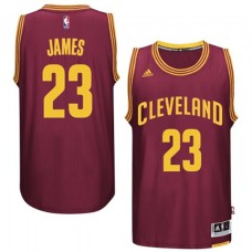 LeBron James Cleveland Cavaliers #23 2014-15 New Road Garnet Jersey