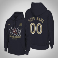 Virginia Cavaliers #00 Custom Navy 2019 Basketball Champions Hoodie