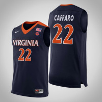 Virginia Cavaliers #22 Francisco Caffaro College Basketball Jersey