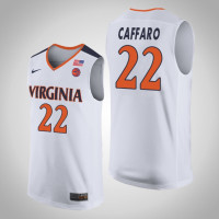 Francisco Caffaro NCAA Virginia Cavaliers Basketball Jersey - White