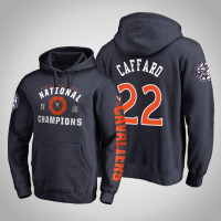 Virginia Cavaliers #22 Francisco Caffaro Navy 2019 Basketball Champions Hoodie