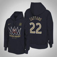 Francisco Caffaro NCAA Virginia Cavaliers Navy 2019 Basketball Champions Locker Room Pullover Hoodie