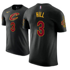 Cleveland Cavaliers #3 George Hill Black Statement T-Shirt