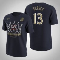 Virginia Cavaliers #13 Grant Kersey 2019 Basketball Champions T-Shirt