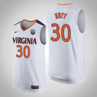 NCAA Jay Huff Virginia Cavaliers White 2019 Basketball Champions Jersey