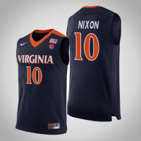 Jayden Nixon NCAA Virginia Cavaliers Basketball Jersey - Navy