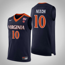 Jayden Nixon NCAA Virginia Cavaliers Basketball Jersey - Navy
