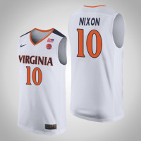 Virginia Cavaliers #10 Jayden Nixon College Basketball Jersey
